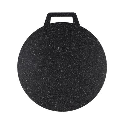 Delcasa 45 Cm Flat Tawa- Dc3407/ With Granite Non-Stick Coating And Single Handle, For Roti, Chapatti, Dosa, Tortilla, Crepe, Pancake, Etc./ Multi-Purpose Flat Skillet Pan, Cd Bottom, Compatible With Hotplate, Halogen, Ceramic Gas Types/ Black Delcasa 45 Cm Flat Tawa- Dc3407/ With Granite Non-Stick Coating And Single Handle, For Roti, Chapatti, Dosa, Tortilla, Crepe, Pancake, Etc./ Multi-Purpose Flat Skillet Pan, Cd Bottom, Compatible With Hotplate, Halogen, Ceramic Gas Types/ Black