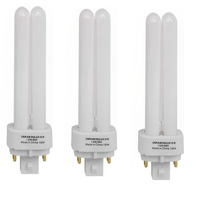 Osram [3-Pack] 4 -Pin 13W Dulux D/E 865-Energy Saving Cool Day Light Colour Fluorescent Lamp