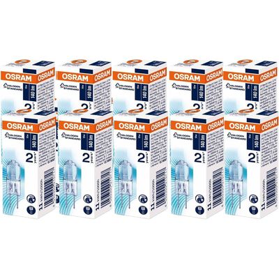 Osram [10-PACK] Halogen-pin-Base/HALOSTAR / G4-/ 12 Volt / 10 Watt/warmwhite - 2800K