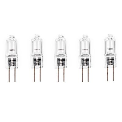 Osram [5-PACK] 20W 2800K G4 Capsule Halogen Dimmable Lamp