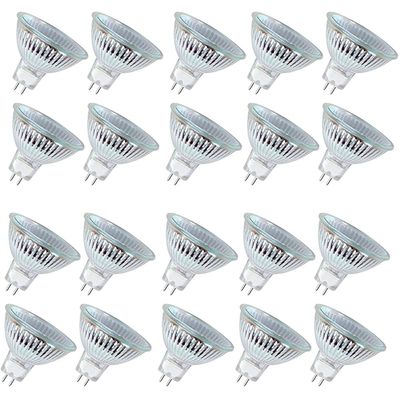 Osram [20-PACK] Halogen 50W GU5.3 12V 36° 44870 WFL Decostar 50 Watt lamp warm white dimmable [Energy Class B]