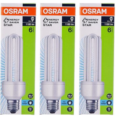 Osram [3-Pack] Energy Saver T4 20W Cool Day Light Bulb