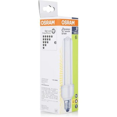 Osram [1-Pack] Energy Saving Lamp T4 23W/827/E-27 Warm White