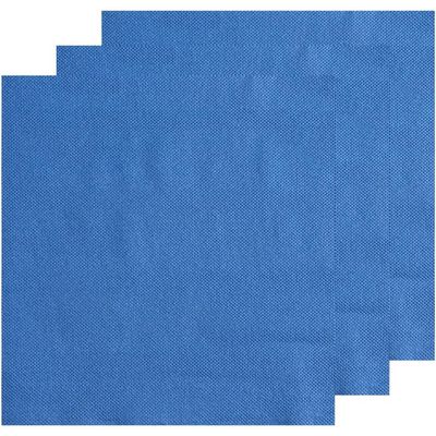 Falcon Paper Napkin Blue Disposable Size 33 x 33 CM (1 Pack x 50 Sheets)