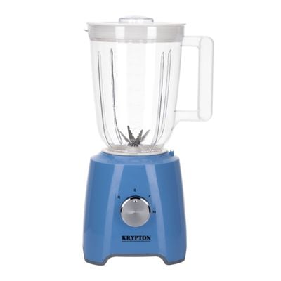 Krypton KNB6074 2-in-1 Blender, 1.5L Unbreakable Jar | 500W | Crusher, Grinder, Juicer| Powerful Motor |Over Heat Protection