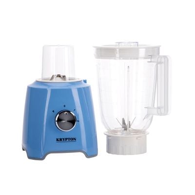 Krypton KNB6074 2-in-1 Blender, 1.5L Unbreakable Jar | 500W | Crusher, Grinder, Juicer| Powerful Motor |Over Heat Protection