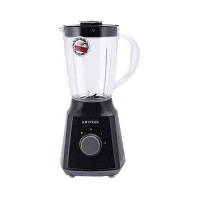 Krypton KNB6136 300W, 3 in 1 Blender - Portable 1.5L Unbreakable Blender Jar with Grinder Cups| Coffee Grinder Jar | Heavy Duty | 2 Years Warranty