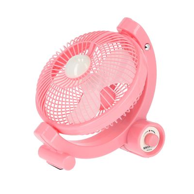 Krypton KNF6030  Rechargeable Fan with LED Personal Fan, Quiet Operation, Desk Fan, Mini Fan, Table Fan | Portable Cooling| 20 High Power LED