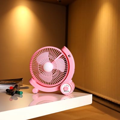 Krypton KNF6030  Rechargeable Fan with LED Personal Fan, Quiet Operation, Desk Fan, Mini Fan, Table Fan | Portable Cooling| 20 High Power LED