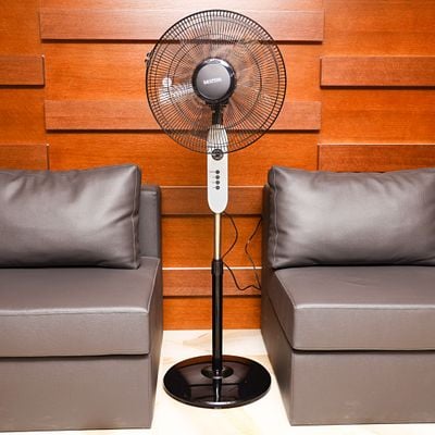 16" Oscillating/Rotating | 3 Speeds | Remote Control | 16 Inch Tilting Head | Timer Function | Electric 60W | 3 Modes: Sleeping, Natural & Normal | Cooling for Summer in Home/Office