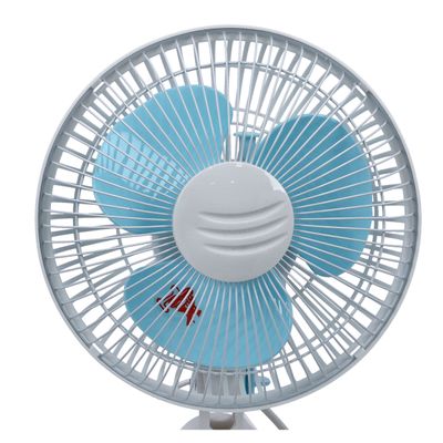 Krypton 2-IN-1 Desk Fan- KNF6116| High Performance Table Fan with 2-Speed Controls and 3 Leaf Blades| Oscillation and Efficient Cooling, Perfect for Home and Office Use| High Quality 30W Motor for High Speed Wind| 2 Years Warranty, Blue and White