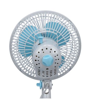 Krypton 2-IN-1 Desk Fan- KNF6116| High Performance Table Fan with 2-Speed Controls and 3 Leaf Blades| Oscillation and Efficient Cooling, Perfect for Home and Office Use| High Quality 30W Motor for High Speed Wind| 2 Years Warranty, Blue and White