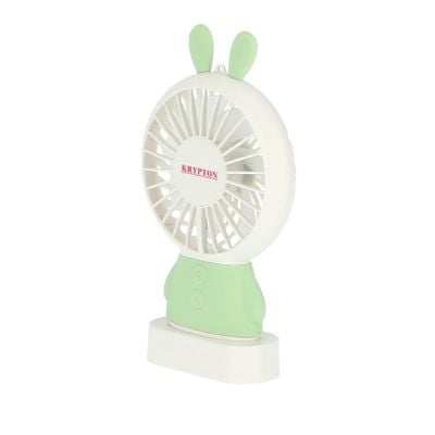 Mini USB Rechargeable Fan with LED | USB Rechargeable Fan | Cooling Fan | Mini Handheld Fan | Quite for Office, Camping