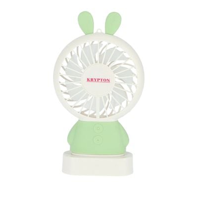 Mini USB Rechargeable Fan with LED | USB Rechargeable Fan | Cooling Fan | Mini Handheld Fan | Quite for Office, Camping