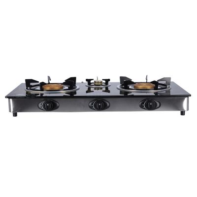 Tempered Glass Triple Gas Burner Krypton KNGC6060 