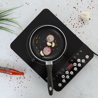 2000W Infrared Cooker | Electric Infrared Glass Ceramic Cooker | Digital LED Display | 8 Power Levels