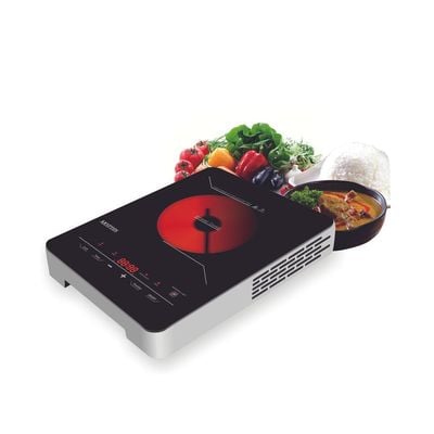 2000W Infrared Cooker | Electric Infrared Glass Ceramic Cooker | Digital LED Display | 8 Power Levels