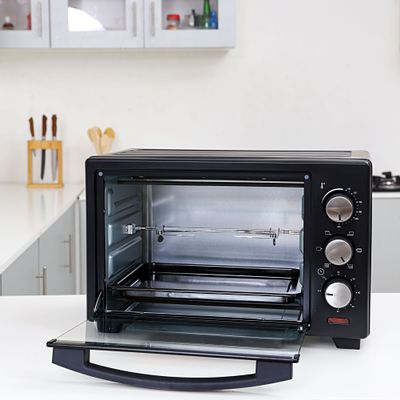 1280W Electric Oven, 6 Power Levels and 60 Minute Timer, 19 Liter Capacity, Auto Shut-off Function