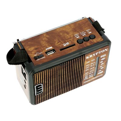 1000mAh Rechargeable Radio | BT/USB/SD/BT | Excellent Sound Quality | Lightweight Portable FM Radio | 8 Bands Radio | Stylish Retro Design