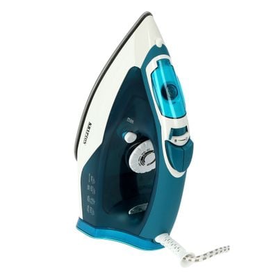 Krypton KNSI6053 Steam Iron 2000W - Non-Stick Soleplate Steam Iron, Powerful Wet & Dry Steam Iron with Self Clean Function | Portable Light Weight Thick Coating | Adjustable Temperature - Pilot Indicator Lamp - Overheat Protection 