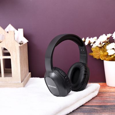 Krypton Bluetooth Headphone with 10 Hours Battery Life | Comfortable to Wear | with 3.5mm Wired mode