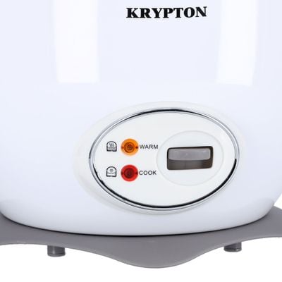 Krypton 1.8 L Rice Cooker with Steamer | KNRC5283 | 700 W | Non-Stick Inner Pot, Automatic Cooking, Easy Cleaning, High-Temperature Protection - Make Rice & Steam Healthy Food & Vegetables