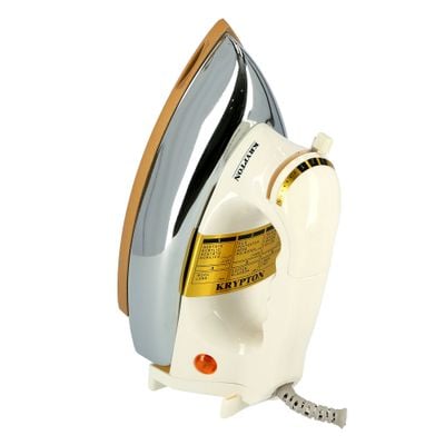 Automatic Dry Iron, 60 Microns Teflon Coating Iron, KNDI5216 | Variable Temperature Control | Pilot Light Indicator | Non-Stick Soleplate | Overheat Protection