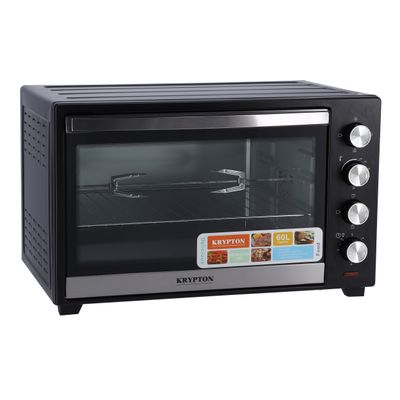 Krypton Electric Oven| Rotisserie/Convection| 60L| KNO5322| 60 Minutes Timer | Inside Lamp | Stainless Steel Heating Elements | Heat Resistant Tempered Window | 2000W Power
