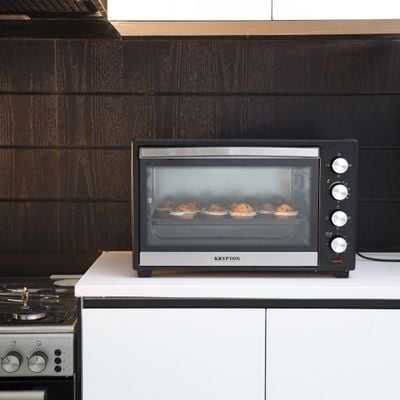 Krypton Electric Oven| Rotisserie/Convection| 60L| KNO5322| 60 Minutes Timer | Inside Lamp | Stainless Steel Heating Elements | Heat Resistant Tempered Window | 2000W Power