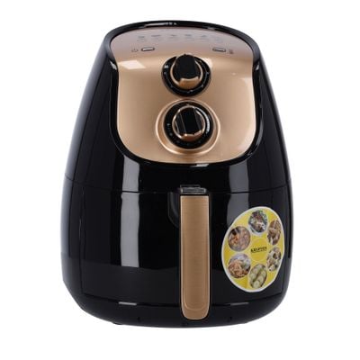 Krypton KNAF6228 Air Fryer with Rapid Air Circulation System | 3.5L  | 80-200 C Adjustable Temperature Control for Healthy Oil Free or Low Fat Cooking - 60 Minute Manual Timer, Overheat Protection