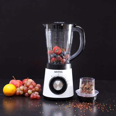 2-in-1 Blender, 1.5L Plastic Jar, Coffee Grinder, KNB5315 | 500W | 2 Speed with Pulse Function | Mixer for Smoothies, Juices, Sauces, Spices, Chutney