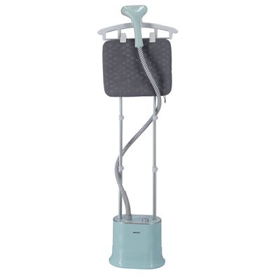 Krypton Garment Steamer- 1.7L Water tank | Adjustable Poles | Overheat Protection | 45s Preheat Time -Stainless steel, Double Telescopic Design, Foot Operation - 50 Mins Continuous Working