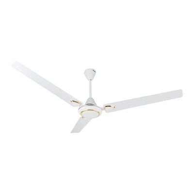 Krypton 56 inch Electrical Ceiling Fan - 3 Speed | KNF6254 | 3 Blade with Strong Air Breeze | Indoor Ceiling Fan with 390 RPM & Scratch Resistance Durable Body | Ideal for Living Room, Bed Room, and office