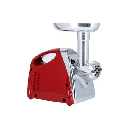 Meat Grinder - Electric Meat Mincer with Reverse Function | 2000W | 3 Metal Cutting Plates | Accessories, Metal Gears, Stainless Steel Blade | Suitable for Cutting Cheese, Veg, Meat