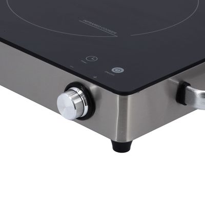 Krypton KNIC6234 Digital Infrared Cooker - Portable Design| LED Display with Touch Control| 10 Power Levels & 3 hours Timer | Ideal for camping, picnic, & more 