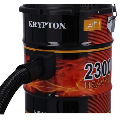 Krypton Drum Vacuum Cleaner- KNVC6279| 2300 W Powerful Motor, 21 L Capacity| With Dry and Blow Function, Powerful Suction And Fresh Outlook Design| Perfect For Home, Office, Apartments| Black and Red