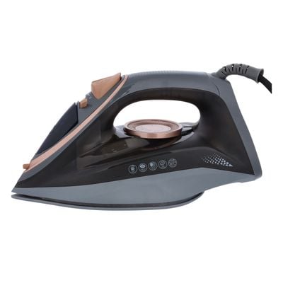 Krypton Ceramic Steam Iron | 220 ml Water Tank | KNSI6237 | 360 Swivel Cord | 2400W Steam Iron with Self Cleaning Function | Steam Iron with Adjustable Thermostat