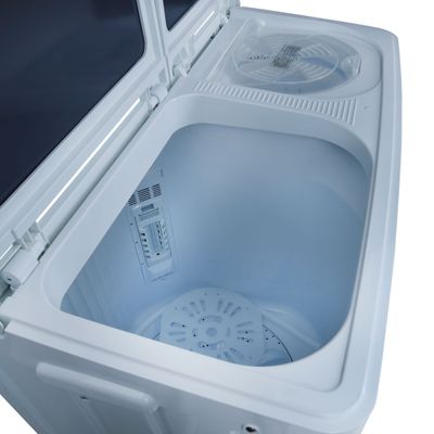 Portable Powerful 13 kg Semi Auto Twin Tub Washing Machine with Strong Pulsator KNSWM6290 Krypton