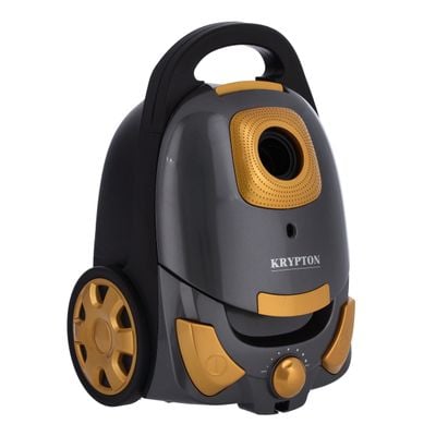 Vacuum Cleaner, 3L Capacity, Dust Full Indicator, KNVC6296 | Speed Control Function | Pedal On/Off Switch | Automatic Card Rewinder | Cloth Dust Bag | Metal Telescopic Tube