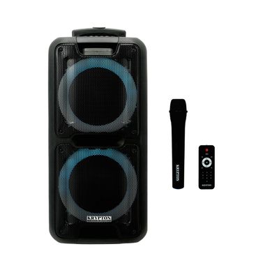 Portable and Rechargeable Professional Speaker, KNMS5201 | BT/ USB/TF Card/ FM Radio/ TWS Connection | Remote Control | Ideal for Professional, Party, Home & More