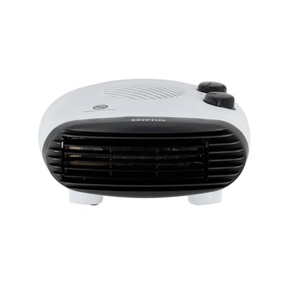 Fan Heater, 2 Heating Powers, Overheat Protection, KNFH6252 | Cool/Warm/Hot Wind Selection | Adjustable Thermostat | Power Light Indicator | Carry Handle