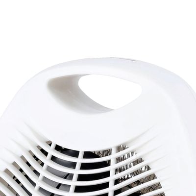 Fan Heater with 2 Heating Powers, KNFH6360 | Cool/ Warm/ Hot Wind Selection | Adjustable Thermostat | Overheat Protection | Power Light Indicator | Carry Handle