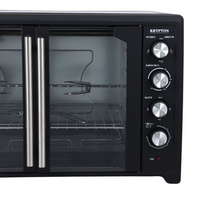 Electric Oven with Rotisserie, Convection & Lamp, KNO6355 | 60 Minutes Timer | Inside Lamp | Stainless Steel Heating Elements | Heat Resistant Tempered Window | 75L