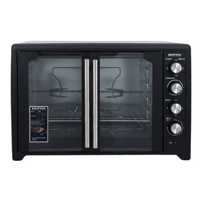 Electric Oven with Rotisserie, Convection & Lamp, KNO6355 | 60 Minutes Timer | Inside Lamp | Stainless Steel Heating Elements | Heat Resistant Tempered Window | 75L