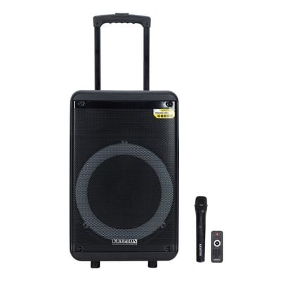 Portable and Rechargeable Professional Speaker, KNMS6220 | TWS Connection, BT/FM/USB/TF Card | LED Display | Wireless MIC, Remote Control | 50000W PMPO | LED Disco Light