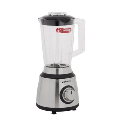 Stainless Steel 2-in-1 Blender, 1.5L PC Jar, KNB6389 | 2 Speed with Pulse Function | Stainless Steel Blades Mixer Grinder | Smoothies, Blend, Chop, Grind