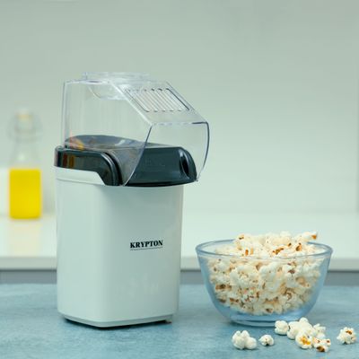 Popcorn Maker, Hot Air Popcorn Popper Maker, KNPM6301 | 1200W Electric Popcorn Machine | No Oil Healthy Snack | Perfect for Home, Party and Family