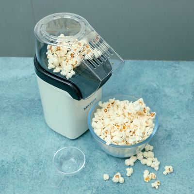 Popcorn Maker, Hot Air Popcorn Popper Maker, KNPM6301 | 1200W Electric Popcorn Machine | No Oil Healthy Snack | Perfect for Home, Party and Family