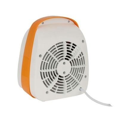 Krypton Fan Heater- KNFH1736| High Performance Fan with 3 Modes, Adjustable Thermostat and Instant Heating| Overheat Protection and Power Indicator Light| Perfect for Heating Homes, Offices, Small Living Spaces, Etc.| 2 Years Warranty, White