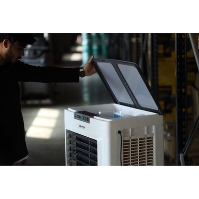 Krypton 60 L Air Cooler- KNAC6437/ Equipped with Ice Box Technology, 3 Wind Speed/ 250 W Powerful Motor, Adjustable Directions, Ideal for Home, Schools, Office, Bedroom, Dorm, etc./ 2 Years Warranty, White and Grey